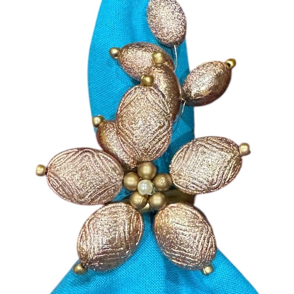 Napkin holders handmade beaded napkin rings